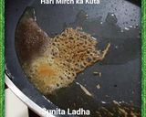 हरी मिर्च का कूटा (Hari Mirch ka kuta recipe in hindi) रेसिपी चरण 6 फोटो