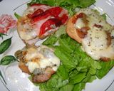 Foto del paso 17 de la receta: Pechugas de pollo y patas deshuesadas a la pizza