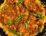 A picture of step 10 of Ilish Macher Biryani (Hilsa Fish Biryani - Bengali style).