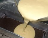 Foto langkah ke 3 dari resep Brownis keju kukus.