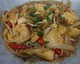 Foto langkah ke 4 dari resep Tumis Tauge Tahu Saos Tiram.