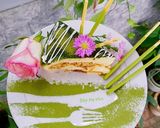 Hình bước làm 6 của món Bánh Tiramisu Matcha Trà Xanh Không Cần Lò Nướng