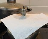 A picture of step 1 of Bangali Moong Dal Pitha.
