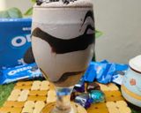A picture of step 4 of Oreo Shake 🧋.