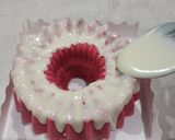 Foto langkah ke 4 dari resep Redvelvet Cake Tepung Beras.