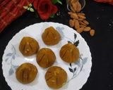 A picture of step 5 of Besan Modak.