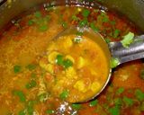 A picture of step 8 of Besan ke gatte ki sabji.