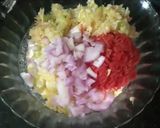A picture of step 1 of Suji oats handvo pops.