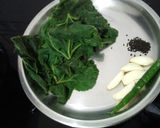 কুমড়ো পাতা বাটা (Kumro pata bata recipe in bengali) রেসিপি ধাপ - 1 ছবি