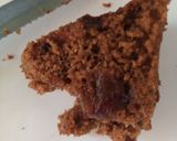 A picture of step 10 of Atta jaggery depression cake with dates.