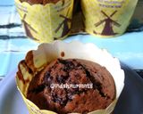 Foto langkah ke 5 dari resep Muffin Coklat.