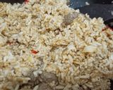 Foto langkah ke 3 dari resep Nasi Goreng Hati Sapi.