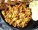 A picture of step 7 of Methi papad sabzi (Fenugreek).