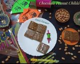 A picture of step 10 of Chocolate Peanut Chikki.