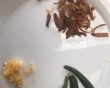 Gambar langkah 1 resipi Tumis Air Labu Air, Fucuk dan Sohoon.