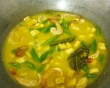 Foto langkah ke 3 dari resep Tahu Udang Buncis Kuah Kuning.