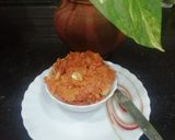 A picture of step 5 of Carrot Halwa with Khoya.