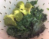Foto del paso 1 de la receta Espinacas y brócoli al ajillo
