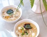 Hình bước làm 4 của món Súp cua trứng bắc thảo