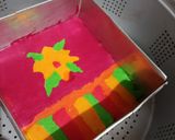Foto langkah ke 4 dari resep Brownies Batik Tepung Ketan.