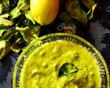 A picture of step 2 of Capsicum cucumber chutney.