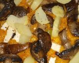 Foto del paso 6 de la receta: Pastel de zapallo cabutia con portobellos
