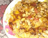 A picture of step 2 of White beans golgappa chaat.