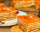 عکس مرحله 2 از دستور کیک یخچالی هویج 🥕🥕🥕