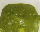 A picture of step 3 of Spinach potatoes curry (Palak Aloo) recipe.