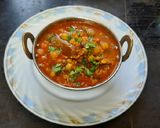 A picture of step 5 of Chole gravy.