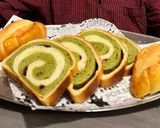 A picture of step 23 of Ultra soft Matcha Bread （with Yudane or Tangzhong Method) —— for my friend， Eve.