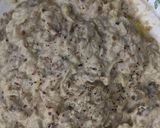 A picture of step 6 of BBQ babaganoush (smoky aubergine dip).