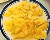 Foto del paso 6 de la receta Ensalada de bogavante y mango con crema de aguacate