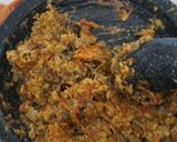 Foto langkah ke 4 dari resep Sambal Terong Tempe Kemangi.