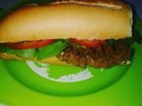 Hamburguesa de lentejas