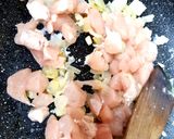 A picture of step 2 of My Chicken & Chorizo Mix Conchiglie 💖.