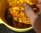 A picture of step 3 of Peri Peri Sesame Grilled Paneer Recipe.
