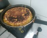 Foto del paso 5 de la receta: Tortilla de papas con mozzarella