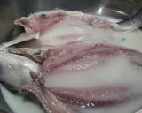 Foto langkah ke 2 dari resep Ikan bandeng bakar garam dengan susu kefir.