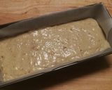 Pas rețetă Chec de banane cu bucăți de arahide și topping de ciocolată (gluten free) 2 fotografie