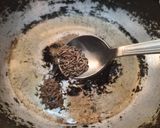 A picture of step 2 of Orange pulao.