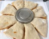 A picture of step 4 of Star Bread.
