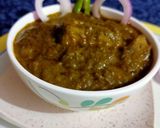 पीसे हुए पालक और आलू की सब्जी (pise huye palak aur aloo ki sabzi recipe in Hindi) रेसिपी चरण 7 फोटो