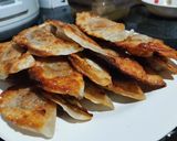 A picture of step 5 of Gyoza.