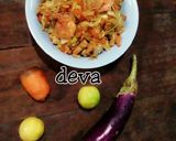Foto langkah ke 7 dari resep Tumis Udang Tempe Kol Deva.