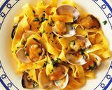 Foto del paso 6 de la receta: Fettuccine alle vongole rosso