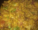 आलू पत्ता गोभी की सब्जी (Aloo patta gobhi ki sabzi recipe in Hindi) रेसिपी चरण 3 फोटो