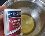A picture of step 1 of Light and airy sponge cake.