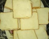A picture of step 3 of Chicken cheese sandwhich and Macroni salad.