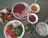 A picture of step 3 of Khyati's Lebanese combo.